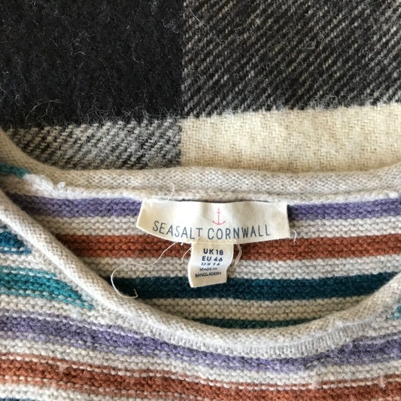 Seasalt Cornwall Fruity Jumper UK18 US14 - Picture 5 of 5